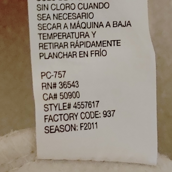 IZOD MENS SOFTEST CREWNECK FLEECE SWEATSHIRT, IVORY XXL - Picture 5 of 6